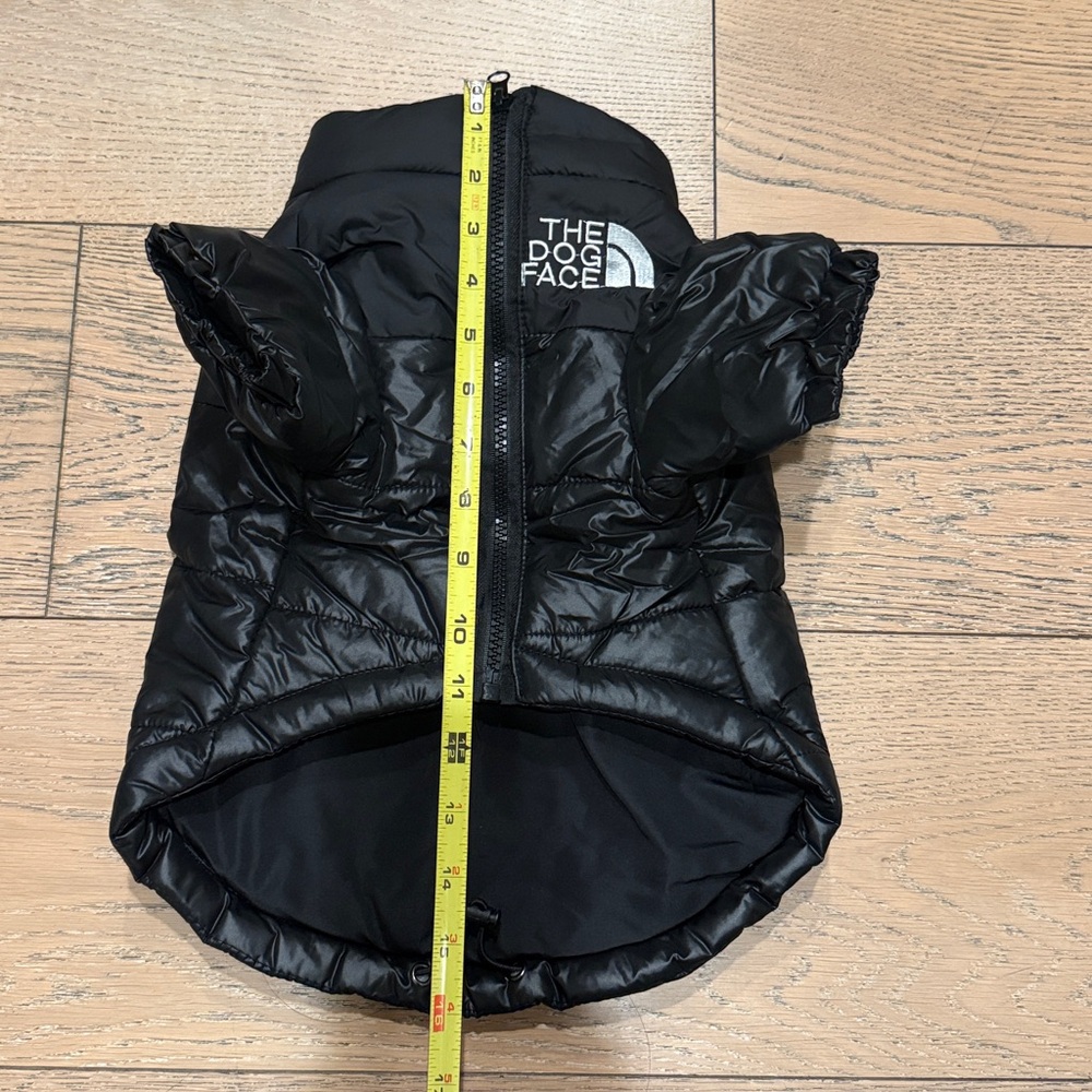 The Dog Face Black Puffer Jacket - Picture 8 of 10